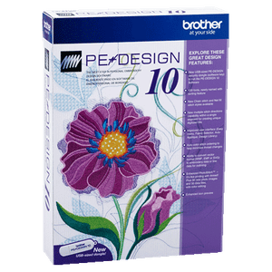 Brother PE Design 10 Embroidery Full Software & Free Gifts & FAST DELIVERY