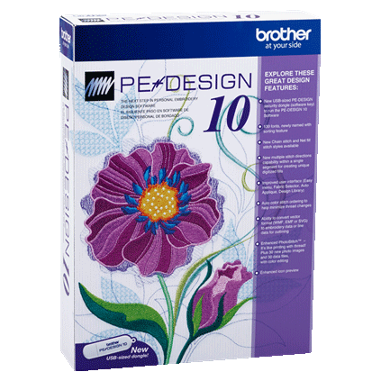 Brother PE Design 10 Embroidery Full Software & Free Gifts & FAST DELIVERY